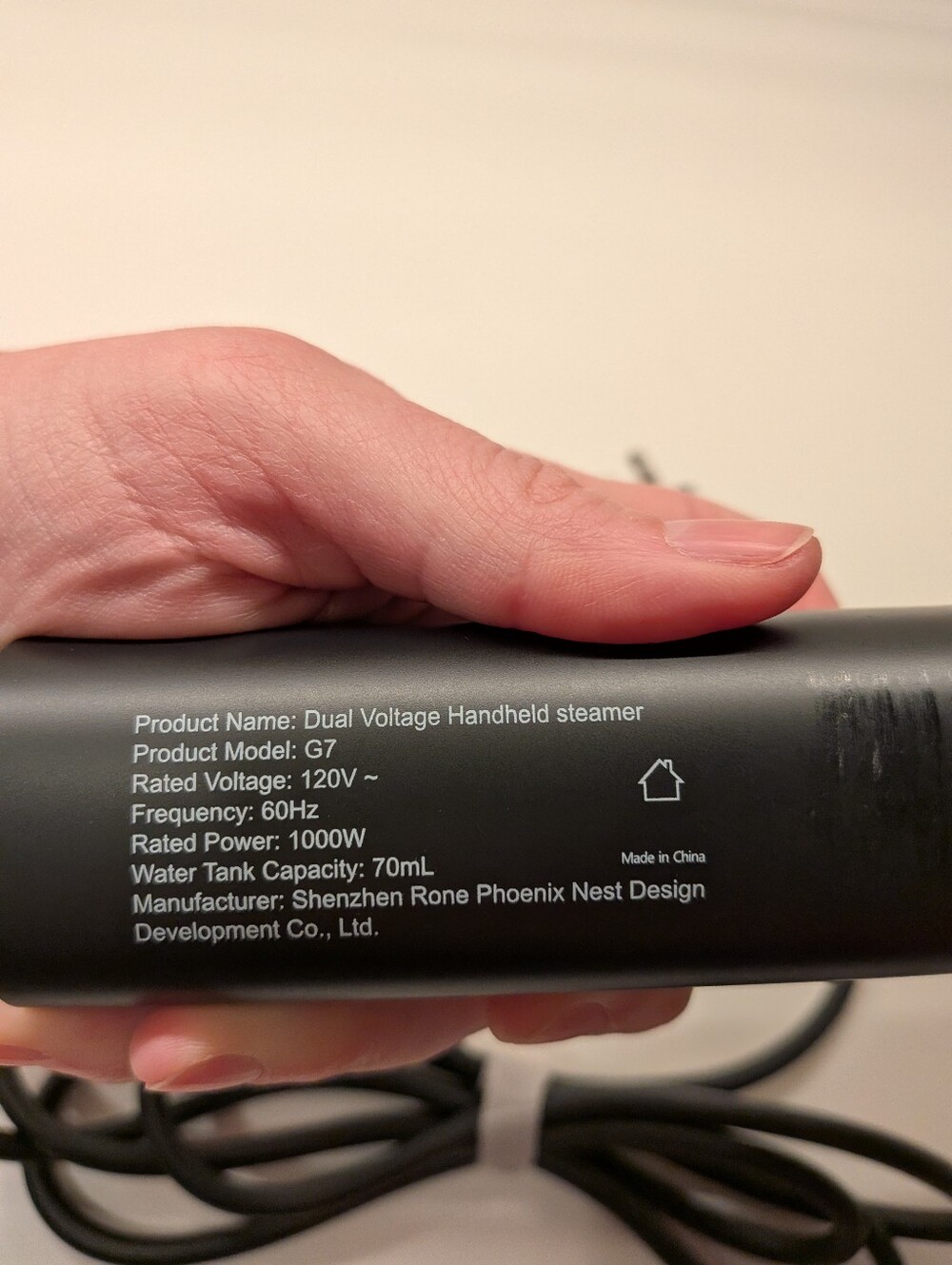 Nesugar G7 Dual-voltage Steamer - Picture 7 of 9